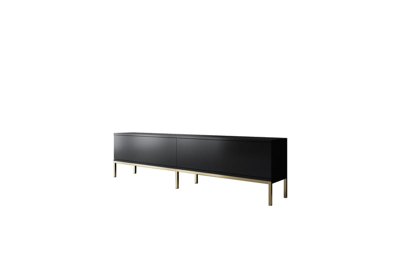 Dorlord TV-Bord 180 cm - Sort/Guld - Møbler - TV borde & mediemøbler - TV-borde