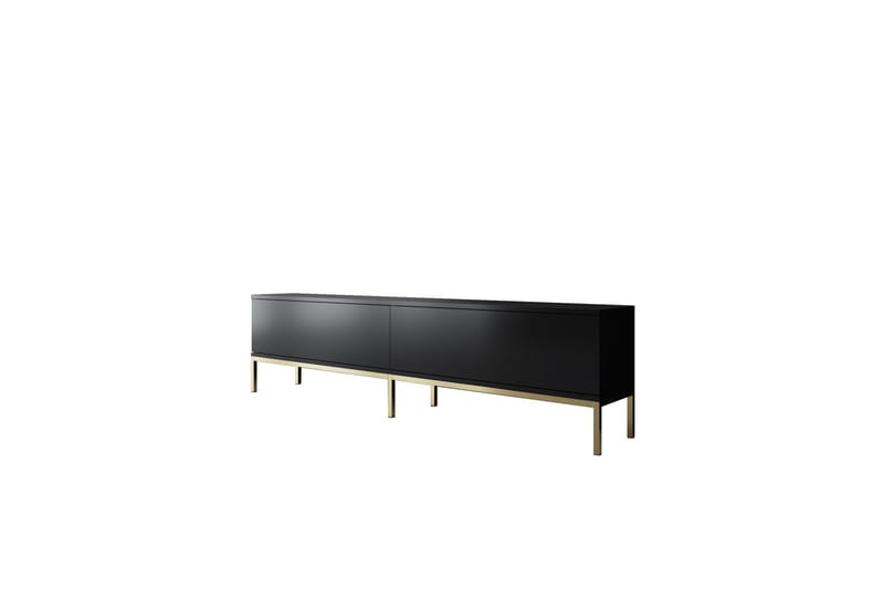 Dorlord TV-Bord 180 cm - Sort/Guld - TV-borde