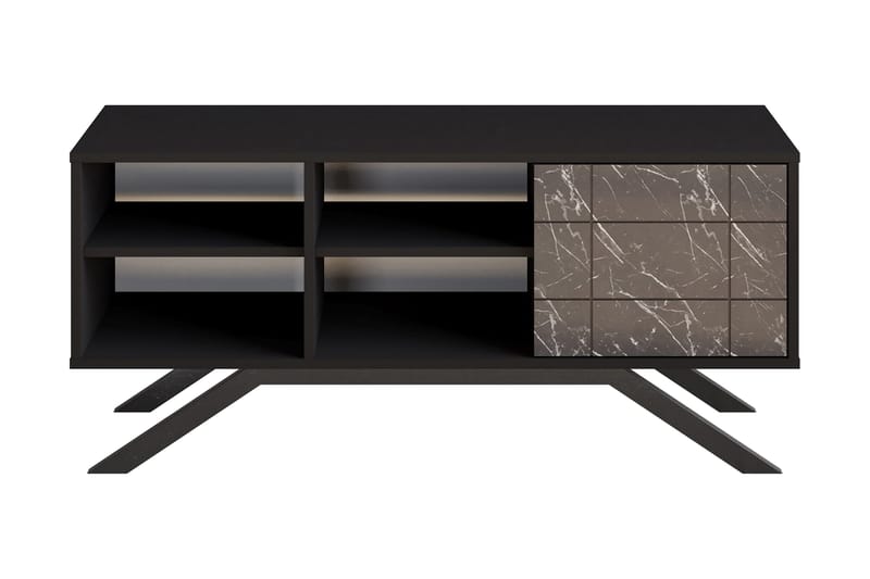 Einbeck TV-bord 130 cm, Sort