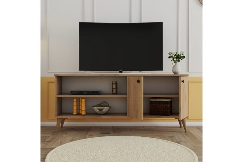 Feller TV-bord 138 cm - Natur - TV-borde