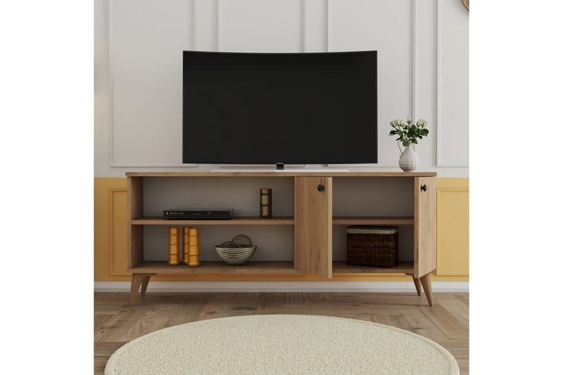 Feller TV-bord 138 cm - Natur - Møbler - TV borde & mediemøbler - TV-borde