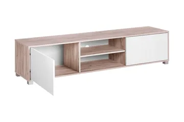 Filteau Tv-bord 180 cm i Træ - Hvid|Beige - Møbler - TV borde & mediemøbler - TV-borde