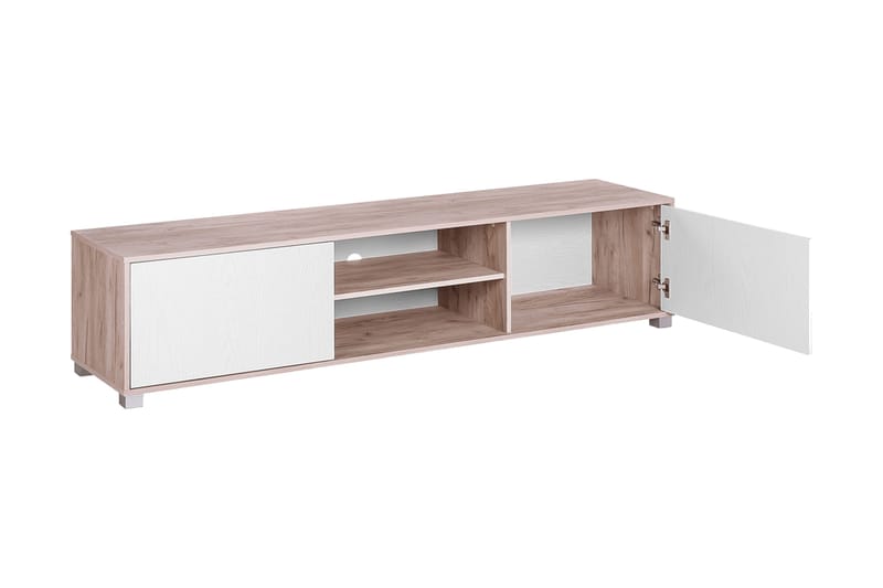 Filteau Tv-bord 180 cm i Træ - Hvid|Beige - Møbler - TV borde & mediemøbler - TV-borde