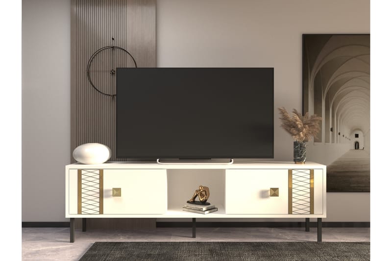Frede TV-Bord 150 cm - Guld - TV-borde