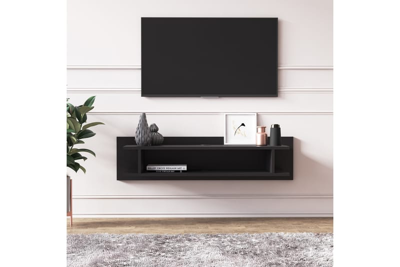Gabicce TV-bord 120 cm - Sort - TV-borde