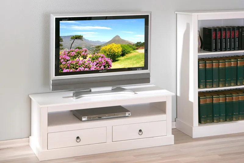 Galois TV-Bord 118 cm - Hvid - Møbler - TV borde & mediemøbler - TV-borde