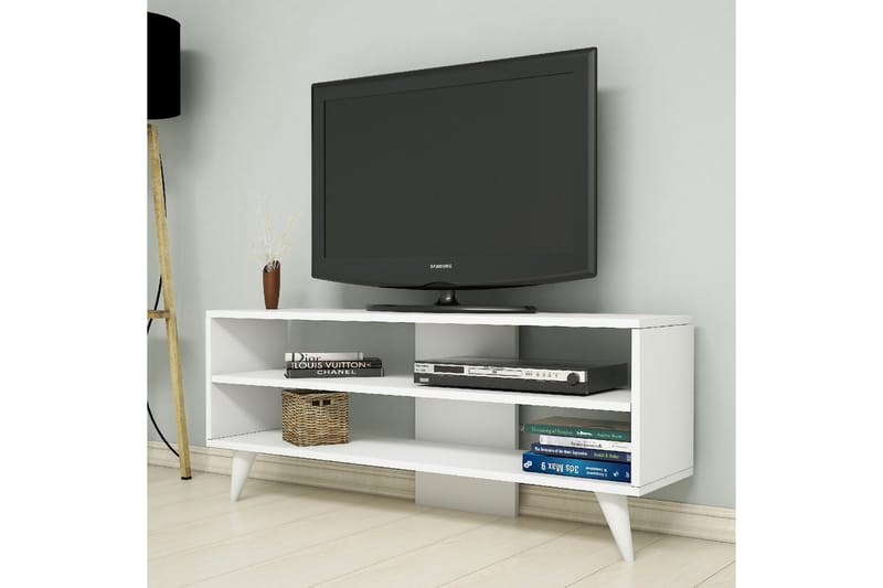 Gersby TV-Bord 120 cm - Hvid - Møbler - TV borde & mediemøbler - TV-borde