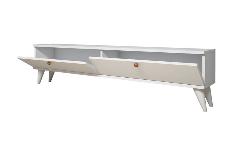 Gersby TV-Bord 160 cm - Hvid - Møbler - TV borde & mediemøbler - TV-borde