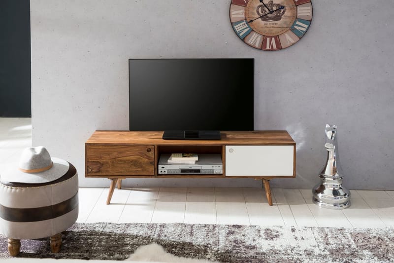 Grasham TV-Bord 140 cm - Træ/natur - Møbler - TV borde & mediemøbler - TV-borde