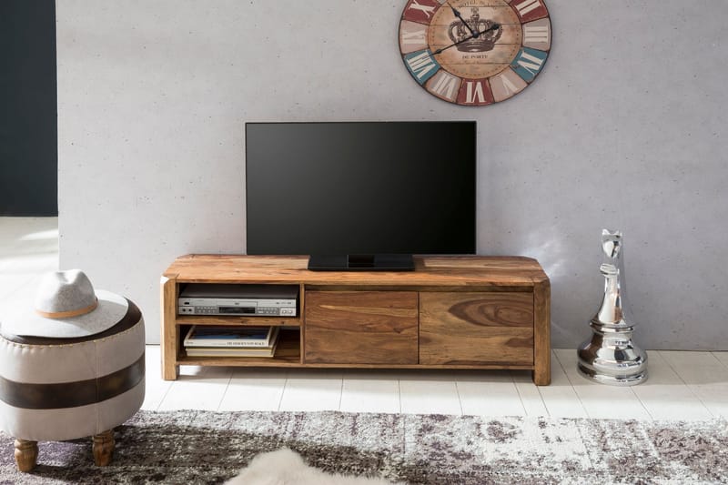 Hafsah TV-Bord 140 cm - Træ/natur - TV-borde