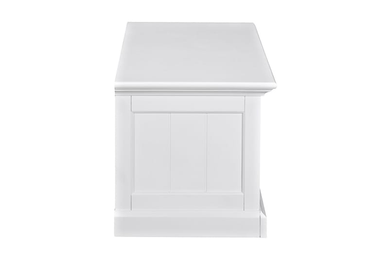Hampton TV-Bord 120 cm Reol - Hvid - Møbler - TV borde & mediemøbler - TV-borde