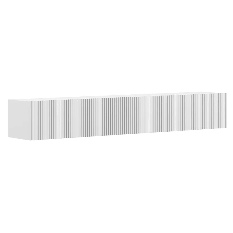 TV-bord Hanah Home Ada (180 x 28,6 x 31,4 cm) Hvid - Hvid - Møbler - TV borde & mediemøbler - TV-borde
