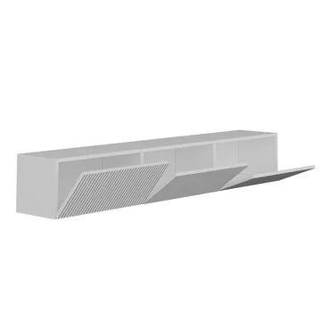 TV-bord Hanah Home Ada (180 x 28,6 x 31,4 cm) Hvid - Hvid - Møbler - TV borde & mediemøbler - TV-borde