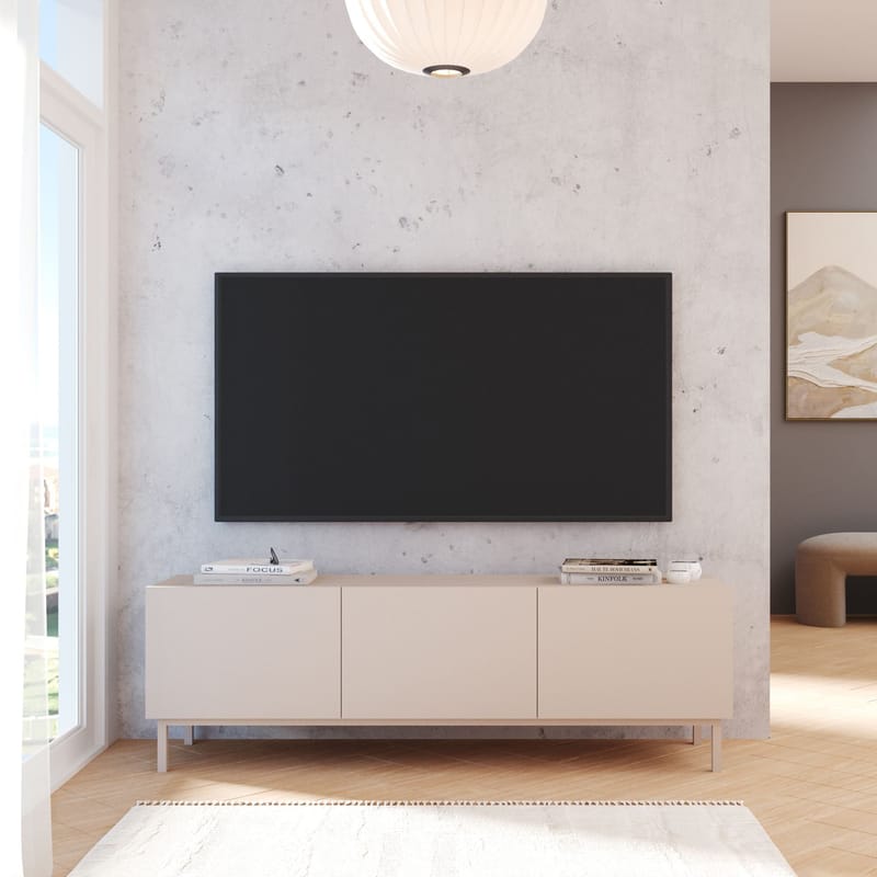 TV-bord Hanah Home Coast (150 x 47,3 x 36,8 cm) Sand - Sand - Møbler - TV borde & mediemøbler - TV-borde