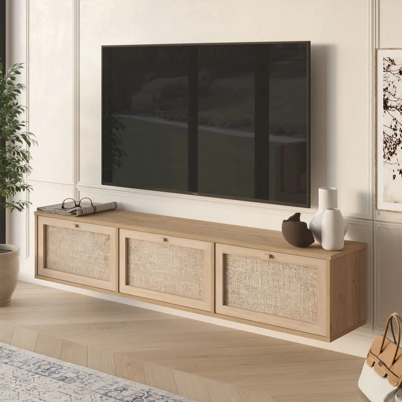 TV-bord Hanah Home Dune (180 x 35,6 x 32 cm) Eg - Eg - Møbler - TV borde & mediemøbler - TV-borde