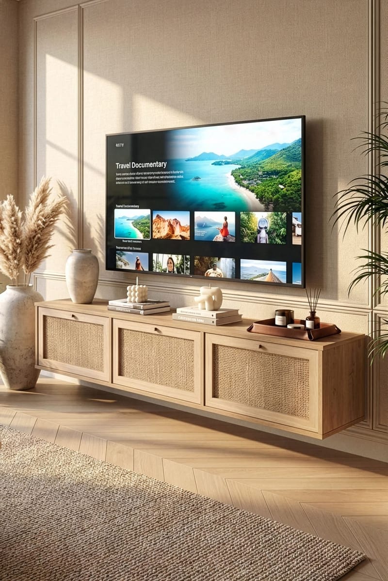 TV-bord Hanah Home Dune (180 x 35,6 x 32 cm) Eg - Eg - Møbler - TV borde & mediemøbler - TV-borde
