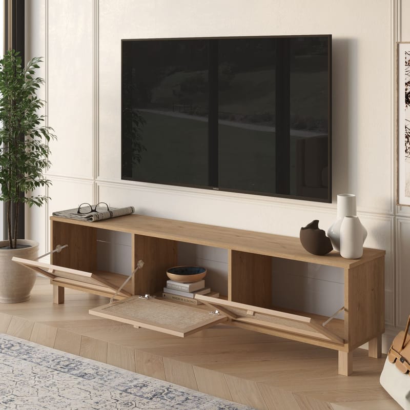 TV-bord Hanah Home Dune (180 x 45,6 x 32 cm) Eg - Eg - Møbler - TV borde & mediemøbler - TV-borde
