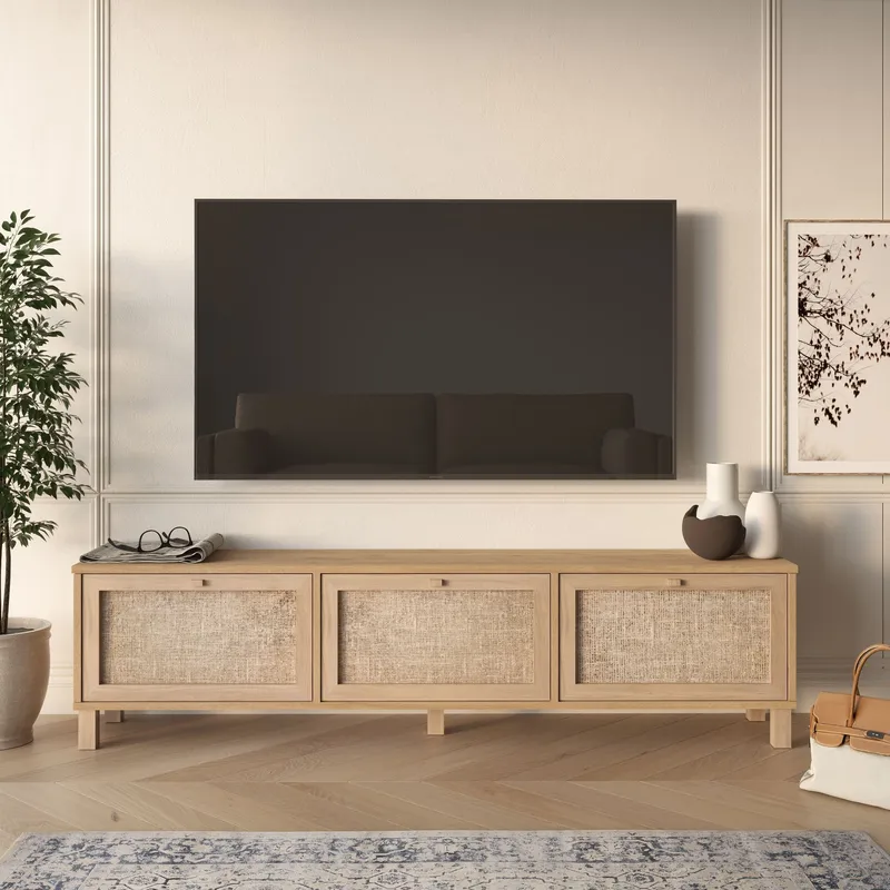 TV-bord Hanah Home Dune (180 x 45,6 x 32 cm) Eg - Eg - Møbler - TV borde & mediemøbler - TV-borde