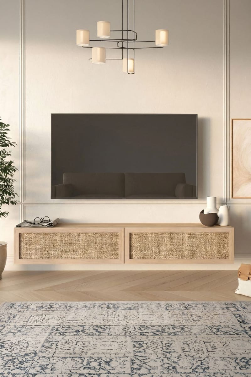 TV-bord Hanah Home Future (180 x 29,6 x 29,8 cm) Eg - Eg - Møbler - TV borde & mediemøbler - TV-borde