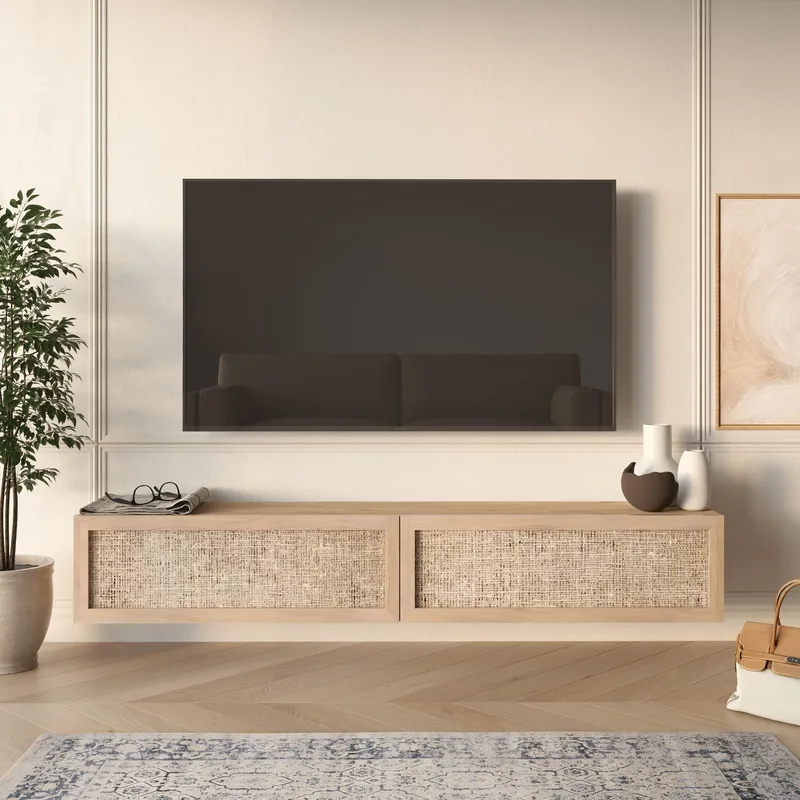 TV-bord Hanah Home Future (180 x 29,6 x 29,8 cm) Eg - Eg - Møbler - TV borde & mediemøbler - TV-borde