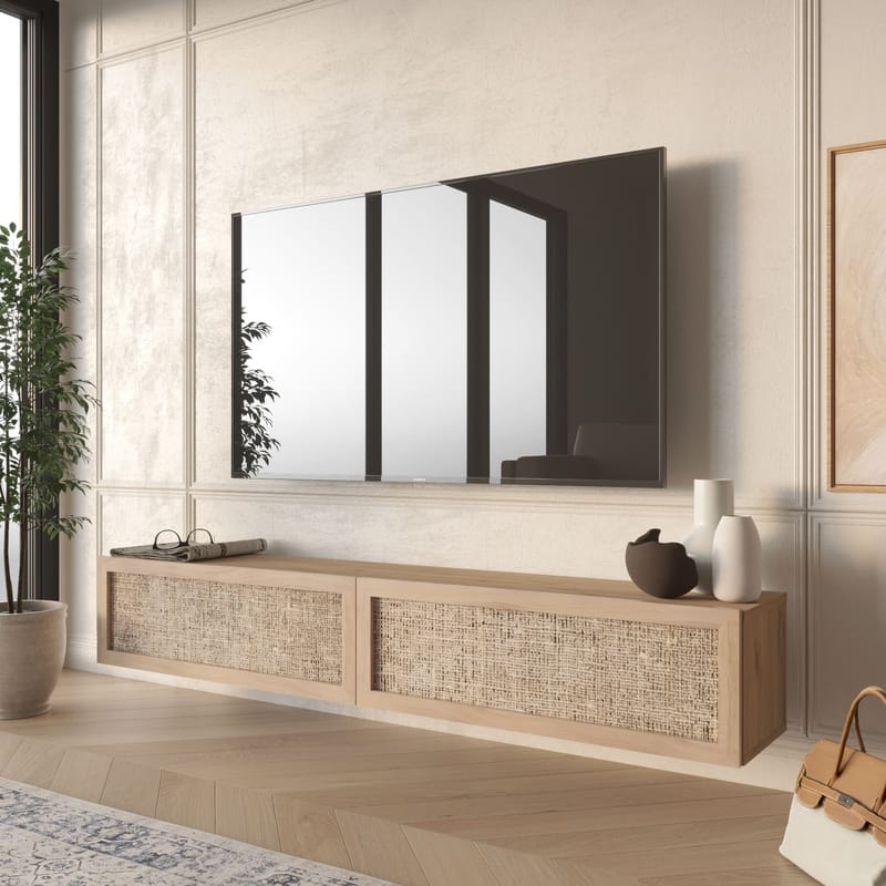 TV-bord Hanah Home Future (180 x 29,6 x 29,8 cm) Eg - Eg - Møbler - TV borde & mediemøbler - TV-borde