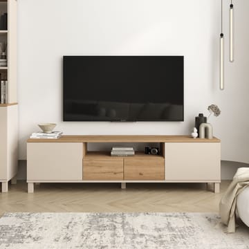 TV-bord Hanah Home Mood (180 x 49,2 x 35 cm) Sand Oak - Sand og eg - Møbler - TV borde & mediemøbler - TV-borde