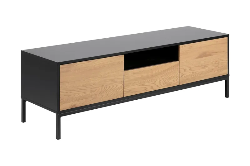 Hasslevik TV-bænk 140 cm, Træ