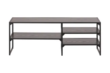 Hasslevik Tv-bord 120 cm 3 Hylder - Sort/Mat Sort - Møbler - TV borde & mediemøbler - TV-borde