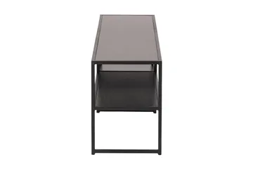 Hasslevik Tv-bord 120 cm 3 Hylder - Sort/Mat Sort - Møbler - TV borde & mediemøbler - TV-borde