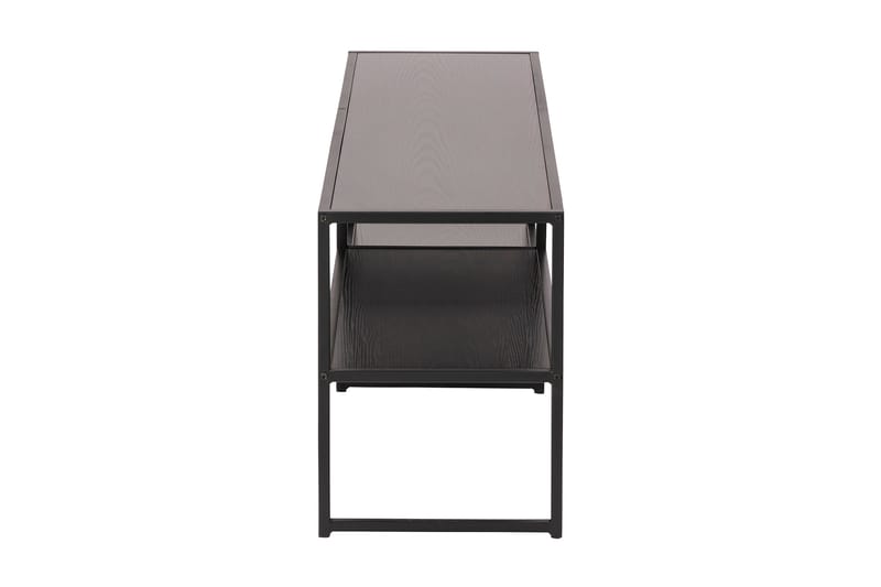Hasslevik Tv-bord 120 cm 3 Hylder - Sort/Mat Sort - Møbler - TV borde & mediemøbler - TV-borde