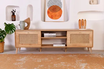 Hazeran TV-Bord 180 cm - Oak - Møbler - TV borde & mediemøbler - TV-borde