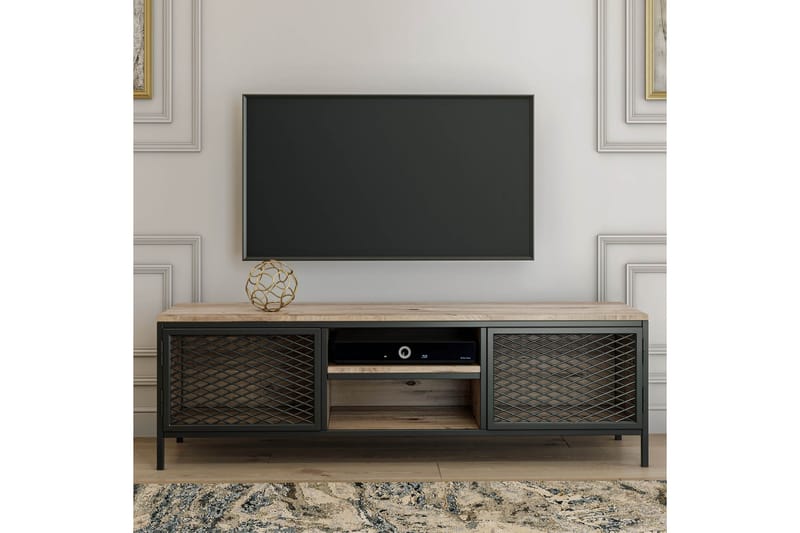 Hellroaring TV-Bord 150 cm - Eg|Sort - Møbler - TV borde & mediemøbler - TV-borde