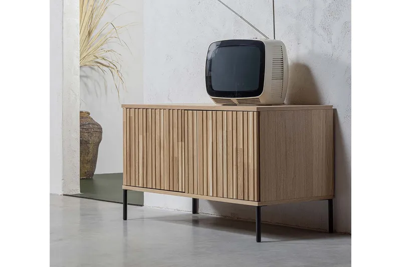 Hemlinge TV-bord 100 cm - Natur - Møbler - TV borde & mediemøbler - TV-borde