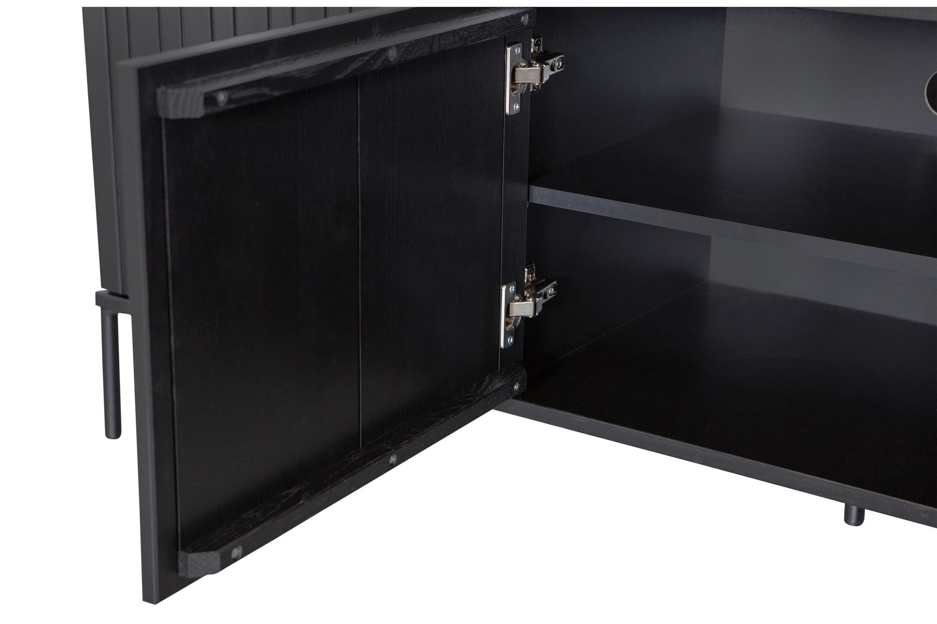 Hemlinge TV-bord 150 cm - Sort - Møbler - TV borde & mediemøbler - TV-borde