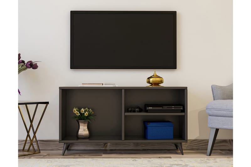 Hensiek TV-Bord 100 cm - Antracit - Møbler - TV borde & mediemøbler - TV-borde