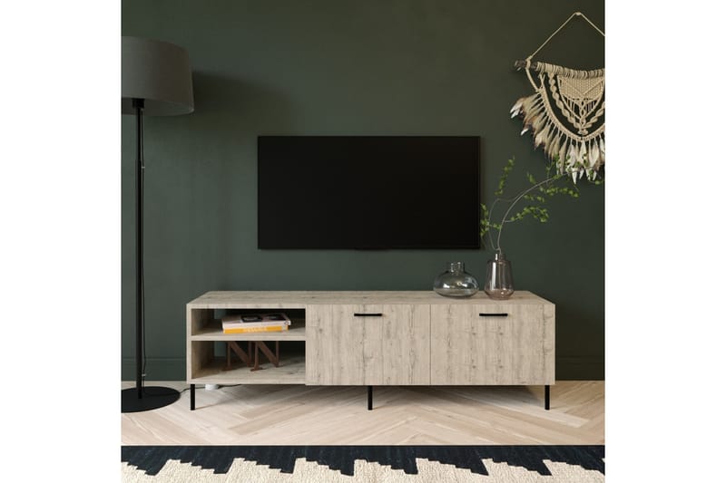 Himmo TV-bord 150 cm - Natur - Møbler - TV borde & mediemøbler - TV-borde