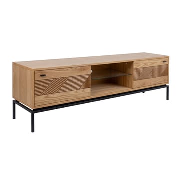TV-bord HOME4YOU Cindy 180x40x55 cm MDF eg - lys eg - Møbler - TV borde & mediemøbler - TV-borde