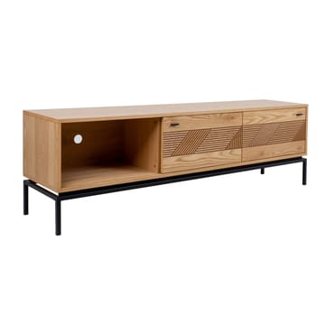 TV-bord HOME4YOU Cindy 180x40x55 cm MDF eg - lys eg - Møbler - TV borde & mediemøbler - TV-borde