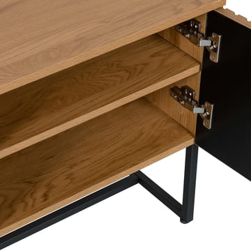 TV-bord HOME4YOU Hampton 160x40x60 cm melamin med egetræsbark - egebark - Møbler - TV borde & mediemøbler - TV-borde