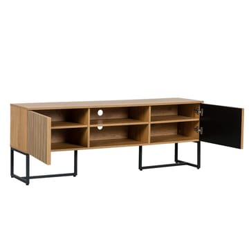 TV-bord HOME4YOU Hampton 160x40x60 cm melamin med egetræsbark - egebark - Møbler - TV borde & mediemøbler - TV-borde