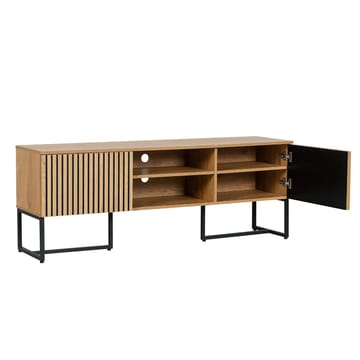 TV-bord HOME4YOU Hampton 160x40x60 cm melamin med egetræsbark - egebark - Møbler - TV borde & mediemøbler - TV-borde