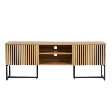 TV-bord HOME4YOU Hampton 160x40x60 cm melamin med egetræsbark - egebark - Møbler - TV borde & mediemøbler - TV-borde