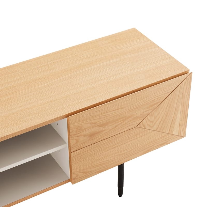 TV-bord HOME4YOU Nate 180x40x58 cm Eg - eg - Møbler - TV borde & mediemøbler - TV-borde