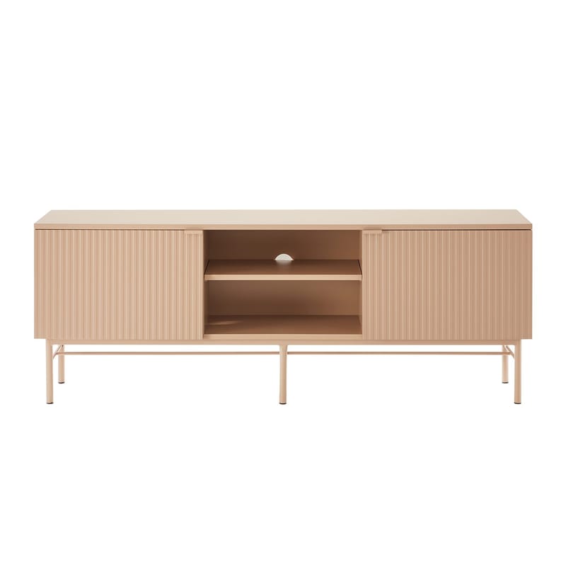 TV-bord HOME4YOU Sequence 150x40x55 cm Cappuccino - cappuccino - Møbler - TV borde & mediemøbler - TV-borde