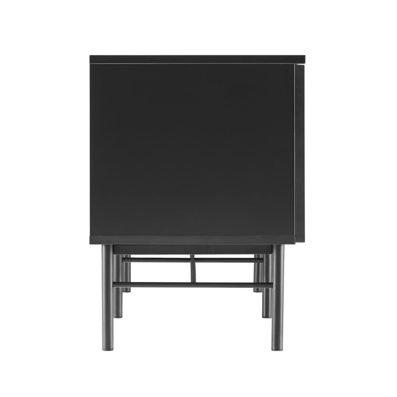 TV-bord HOME4YOU Sequence 150x40x55 cm Sort - sort - Møbler - TV borde & mediemøbler - TV-borde