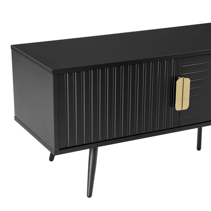 TV-bord HOME4YOU Pixar 150x40x50 cm Sort - sort - Møbler - TV borde & mediemøbler - TV-borde