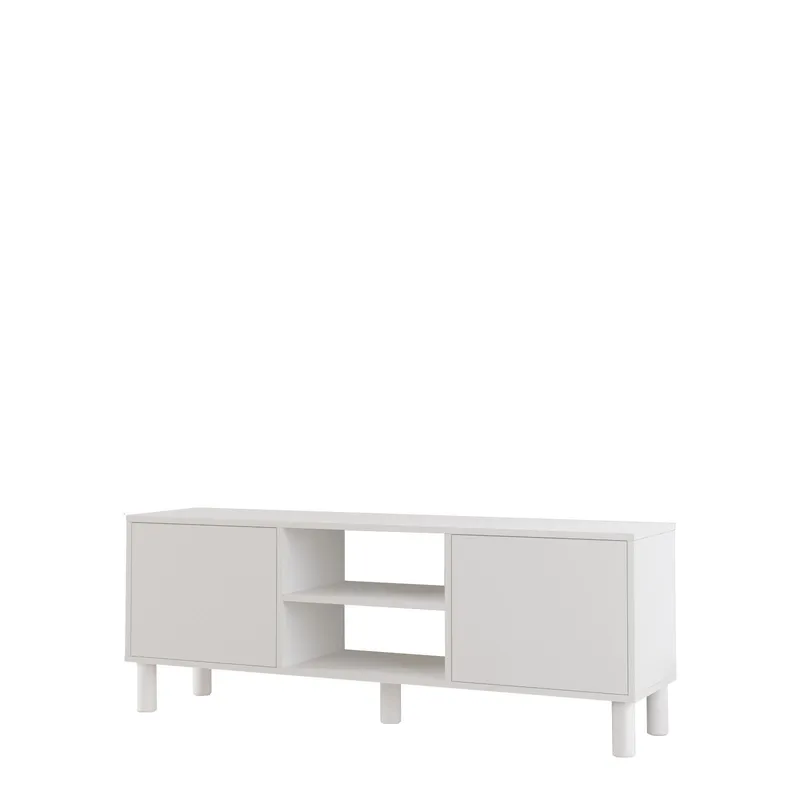 TV-bord Homitis Alston (160 x 59,1 x 40 cm) Hvid, undefined