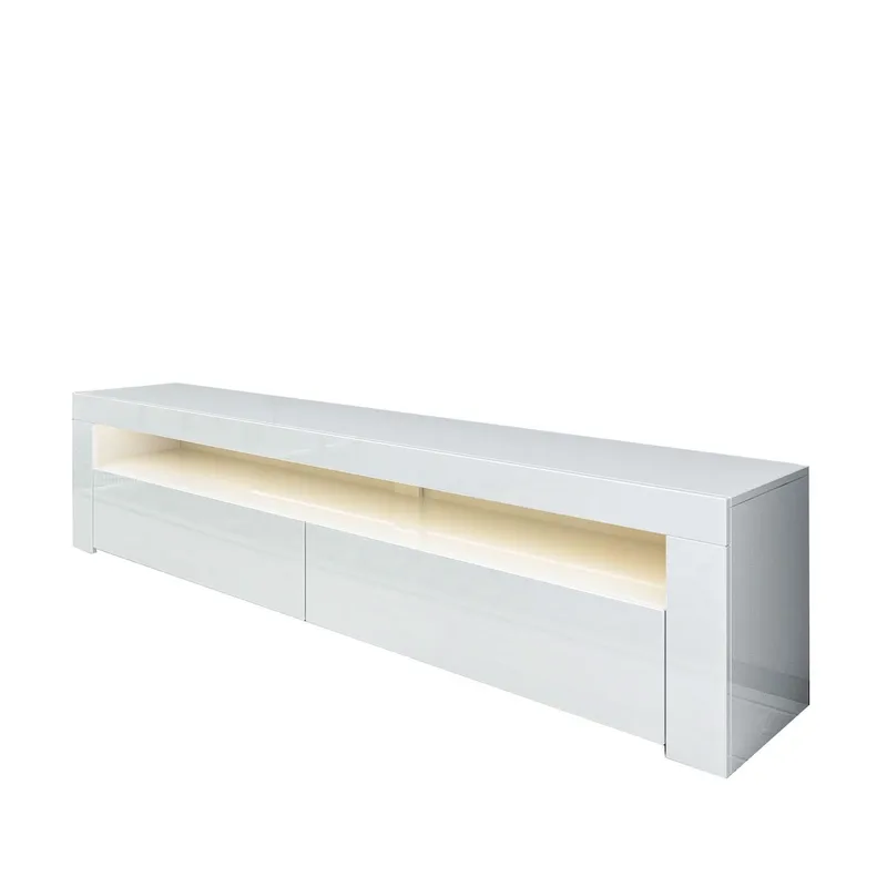 TV-bord Homitis Bati (150 x 46,8 x 36,8 cm) Hvid, undefined