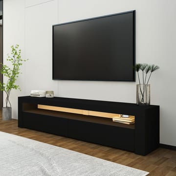 TV-bord Homitis Bati (150 x 46,8 x 36,8 cm) Sort - Møbler - TV borde & mediemøbler - TV-borde