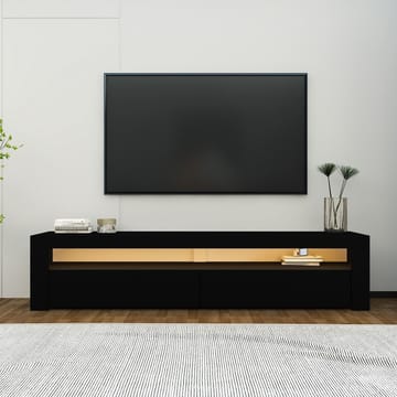 TV-bord Homitis Bati (150 x 46,8 x 36,8 cm) Sort - Møbler - TV borde & mediemøbler - TV-borde